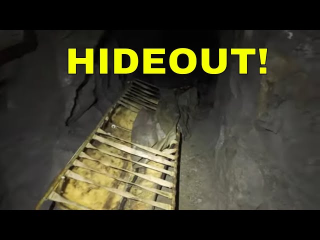 Exploring Abandoned Hideout In Forgotten Mine - Epic Tight Squeeze Adventure! class=