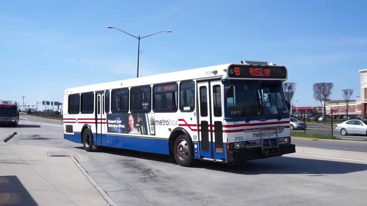 diesel cologne WMATA Metrobus 2000 Orion V #2105 On Route 4A