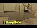 Self leveling floors. Technology with their own hands.