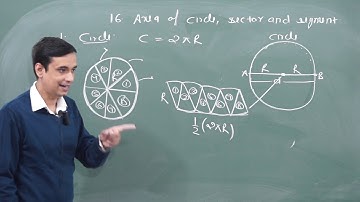 AREA OF CIRCLES,SECTOR AND SEGMENTS  EX. 16A[PART-1] CLASS 10 MATHEMATICS NCERT