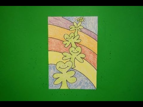 Let's Draw a Shamrock Tower Rainbow! - YouTube