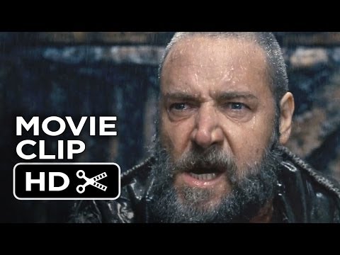 Noah Movie CLIP - The Flood (2014) - Russell Crowe, Anthony Hopkins Movie HD