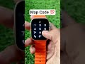 T800|T900 ultra smartwatch me map kaise chalaye III map code ll #smartwatch#ytshorts#music#trending