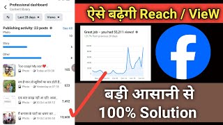 facebook page reach kaise increase karen | apnao ye tareeka