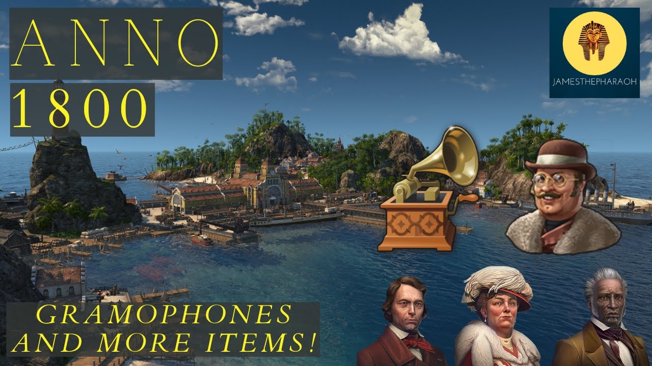 GRAMOPHONES and CIGARS! Beaver Island is a powerhouse! Anno 1800