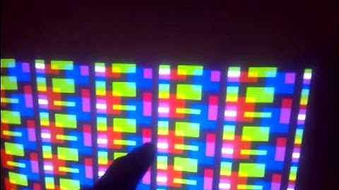 AVR Atmel Arduino ATtiny13A RGB VGA - 40*40 pixels in 8 colours