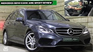 Should you buy a Mercedes-Benz E-Class Estate? (Test Drive & Review of 2014 Mercedes-Benz E220d AMG)