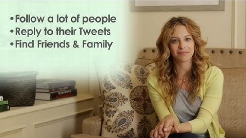 Following and Being Followed : Twitter