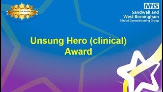 GP Awards 2018 - Unsung Hero clinical Award
