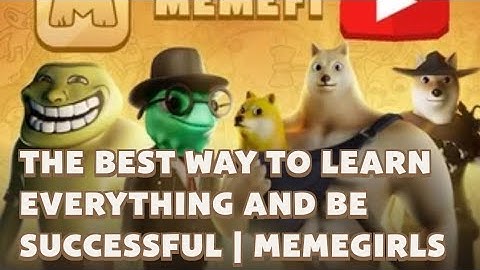 The BEST Way To Learn Everything and Be Successful | MemeFi Video code
