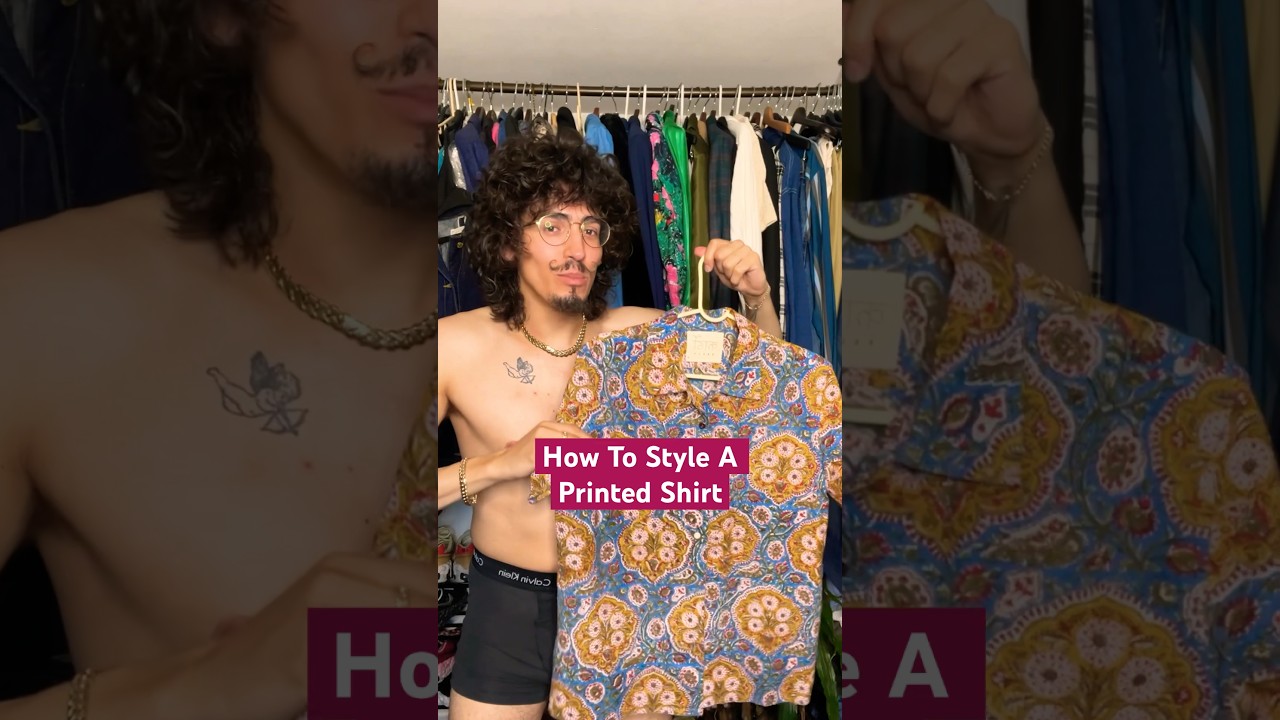 How To Style Printed Shirts 