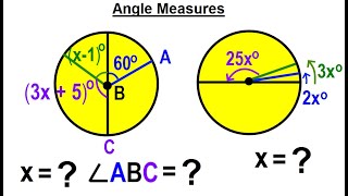 Geometry - Ch. 6: Circles (9 of 39) Angle Measure
