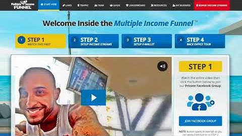 Multiple Income Funnel Review -  DON