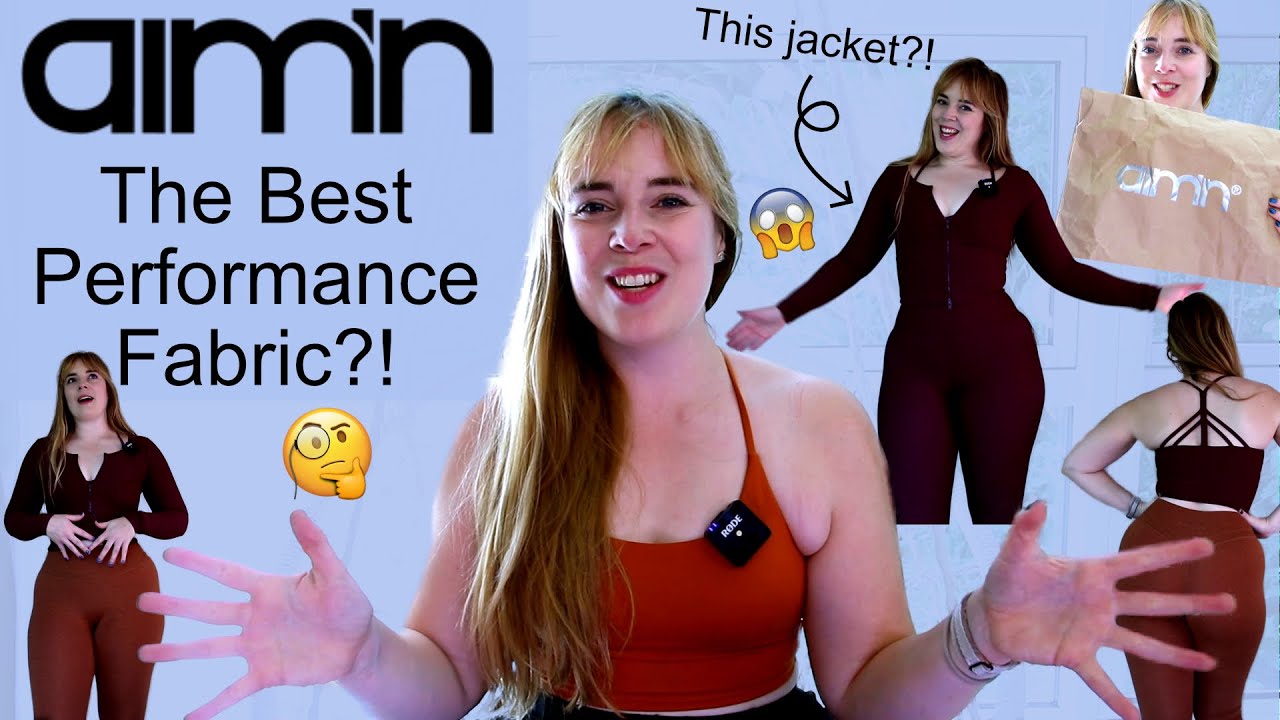 Aim'n Sportswear Осенняя коллекция | Примерка и обзор Cherry Ribbed Performance