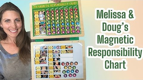 Melissa and Doug’s magnetic responsibility chart - How to Best Use It