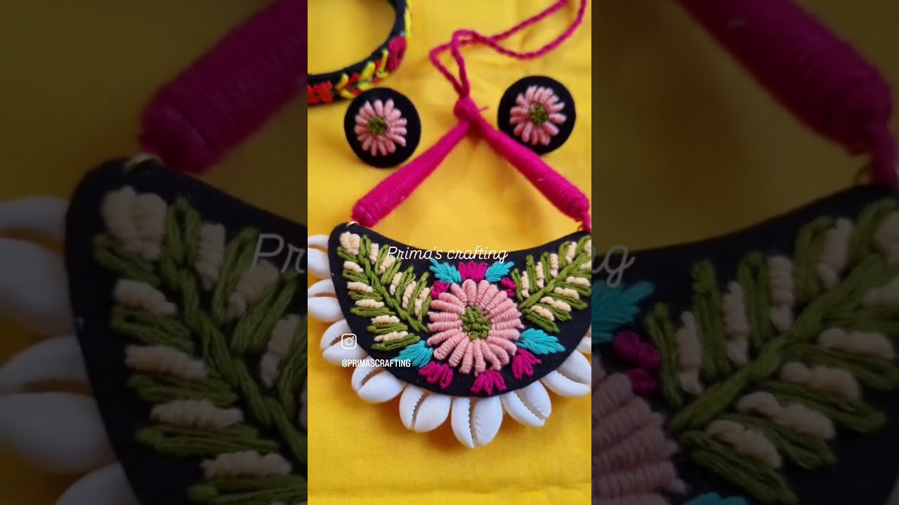 Embroidery  jewellery 🌸🌸Dispatch story Customize available 😊Dm for order Wp 6295 181 857