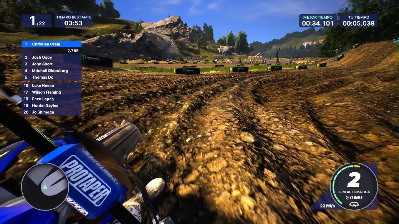 Yamaha YZ 250cc Test Monster Energy Supercross 5 PS5 @Yamaha #YZ