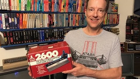Atari 2600 Jr. Unboxing - Mint Condition!