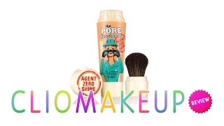 Recensione Cipria The POREfessional Agent Zero Shine Benefit Review