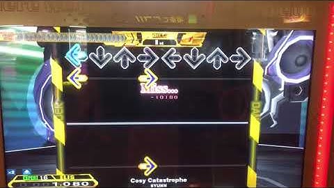 DDR A20  段位認定DP7段cosy catastrophe激　低速予習用