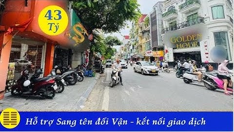 Bán Nhà mặt phố Bạch Mai, 122m2 mặt tiền 3.3m kinh doanh