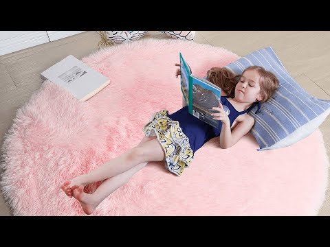 Amdrebio Pink Area Rug for Girls Bedroom -Review & Styling Tips