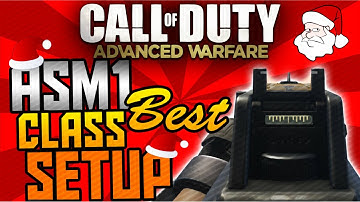 COD: Advanced Warfare - "ASM1" SMG BEST CLASS SETUP! (COD: AW Multiplayer Class Setups)