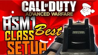 COD: Advanced Warfare - ASM1 SMG BEST CLASS SETUP! (COD: AW Multiplayer Class Setups)