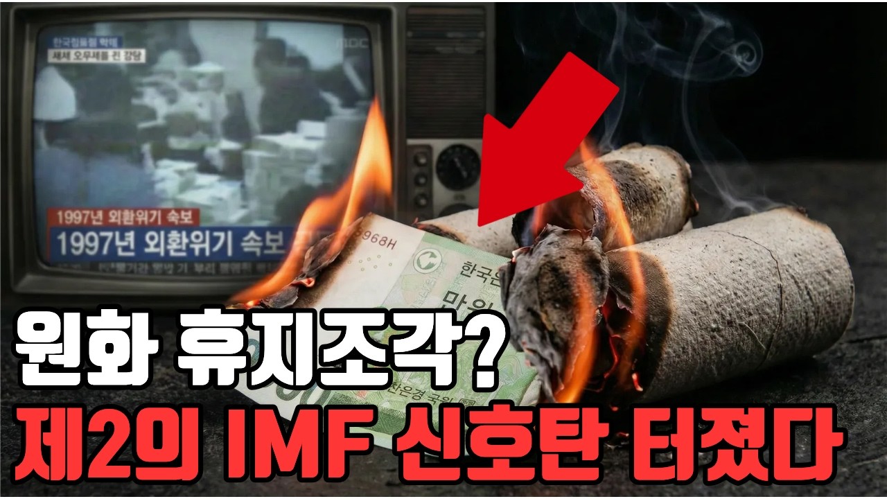 "제2의 IMF 온다" 원화 휴지조각 되기 전 무조건 보십시오