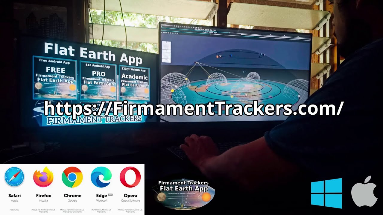Firmament trackers model works on apple windows and linux computers