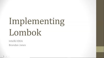 Use Lombok to create a Java DTO quickly in IntelliJ IDEA