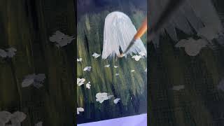 ghost in a field of flowers 🤍