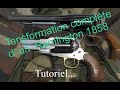 Transformation dun remington 1858 en look plus moderne