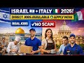 Urgent Hiring 🚨 Israel & Italy Work Visa | Limited Seats Apply Fast