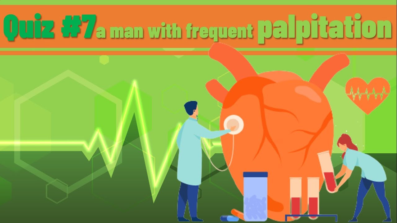 ECG quiz with full explanation | WPW syndrome in a man with frequent palpitation