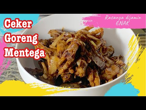 Ceker Goreng Mentega