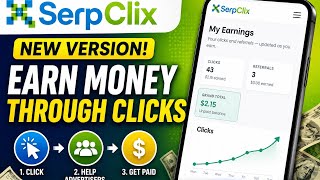 SerpClix New Version 2026 | How to Earn Money Through Clicks 💰 screenshot 4