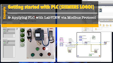 Getting started with PLC (SIEMENS LOGO!) and & Applying PLC with LabVIEW via Modbus Protocol