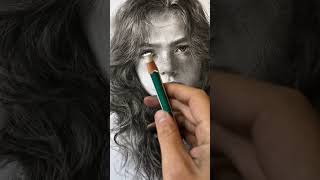 Charcoal drawing tips and sketching tricks.#CharcoalArt #DrawingTips #Sketching #ArtTutorial #ArtHub