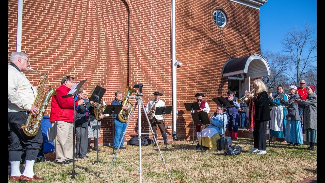 First Moravian Band Greensboro "Angels We Have Heard On High" YouTube