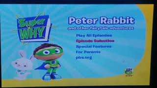 super why Peter rabbit 2010 dvd menu walk-through