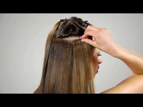 Video: Kan clip in hair extensions farves?