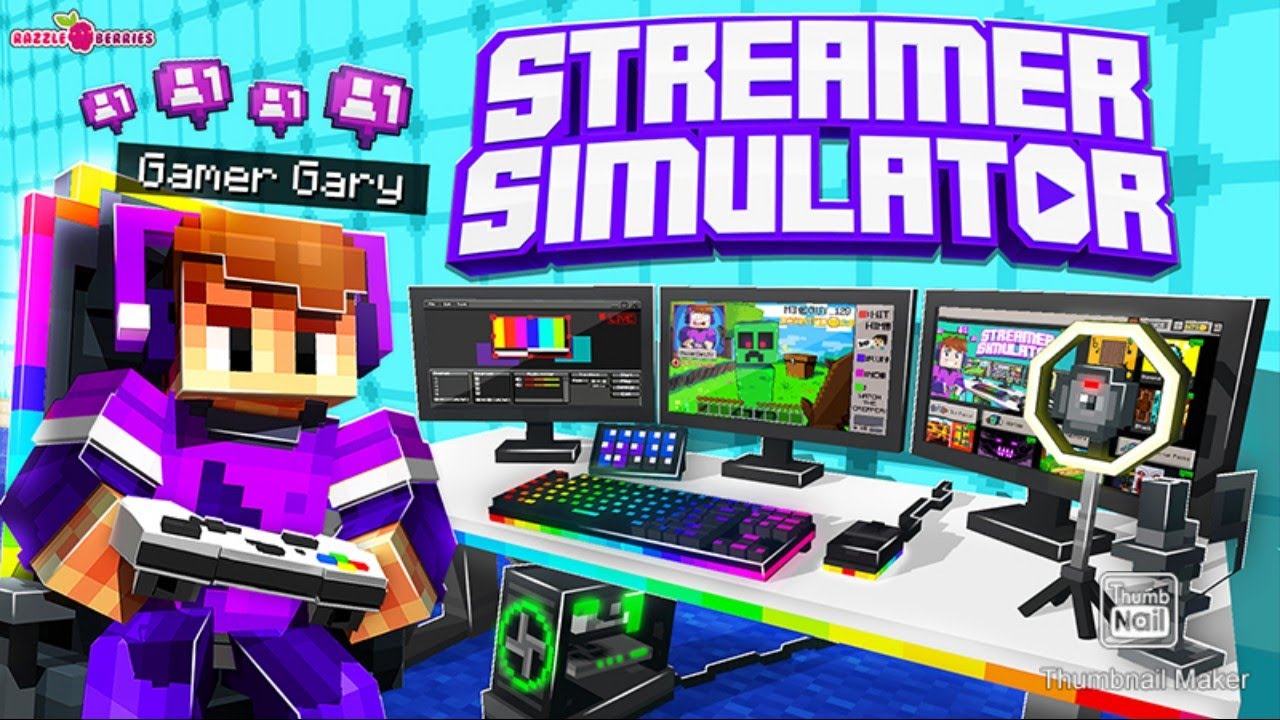 Streamer simulator карта майнкрафт bedrock edition