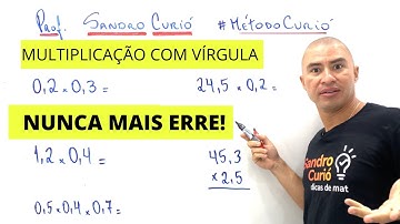 COMO MULTIPLICAR NÚMEROS COM VÍRGULA | Rápido e Fácil