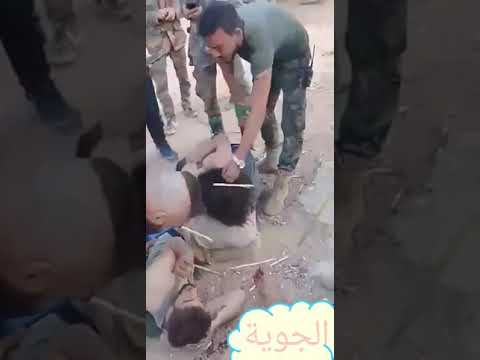 شبيحة الاسد اتعتدي ع جيش الحر في درعا درعا البلد طريق سد المخيم