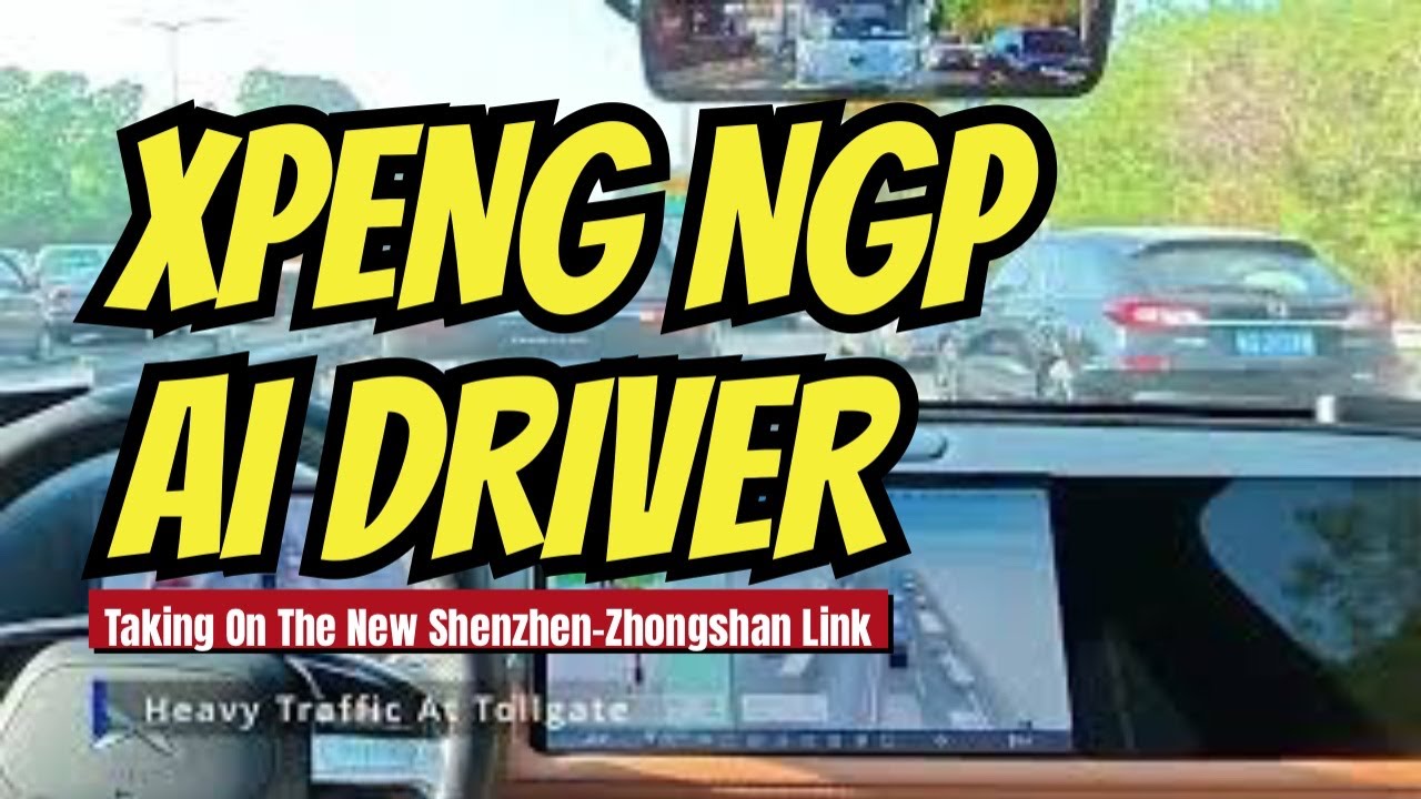 AI Driver Inside China's Newest Mega-Bridge: Shenzhen-Zhongshan