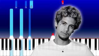 Dominic Fike - white keys (Piano Tutorial) screenshot 3