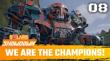 We are the SOLARIS CHAMPIONS! - Mechwarrior 5: Mercenaries Solaris Showdown 08