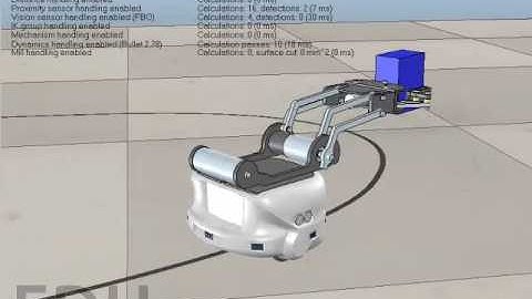 V-Rep Pick And Place Simulation