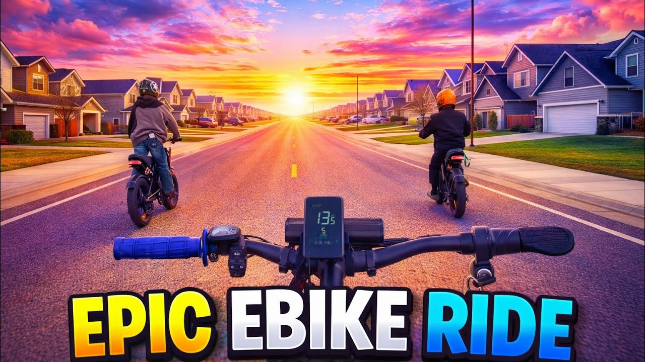 Come with us to ride to my local high school